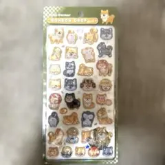 ボンボンドロップシール　和柄　柴犬　新品未使用未開封　正規品
