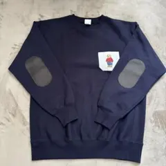 ポケット付きネイビートレーナー XL