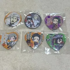 文豪ストレイドッグス　文スト　AGF缶バッジ　アニメグッズまとめ売り　６点