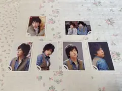 嵐 二宮和也　公式写真 ６枚セット 貴重　旧ロゴ　 大野智