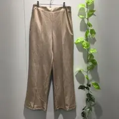 【CLASSICAL ELF】寬褲 米色 L 碼 鬆緊帶腰