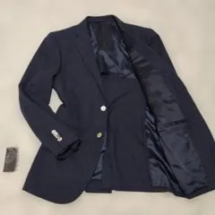 ユナイテッドアローズ テーラードジャケット ネイビー ウール 48