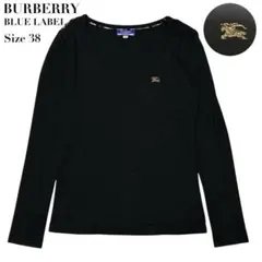 BURBERRY バーバリー ブルーレーベルロンT 長袖シャツ トレーナー 38 バーバリーブルーレーベル ロンT - メルカリ