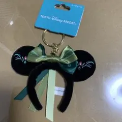 ディズニーファンタジースプリングス　アナ　カチューシャキーチェーン　キーホルダー