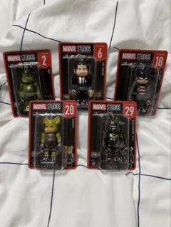 MARVEL BE@RBRICK ベアブリック賞5体セットHappyくじ