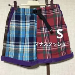 値下げ　MANASTASH マナスタッシュ　ショートパンツ　Sのサムネイル