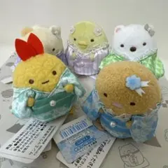 和装すみっコぐらしてのりぬいぐるみ 第2弾　5個セット