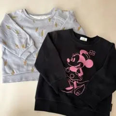 裏起毛トレーナー　2着set 95㌢