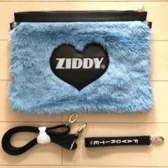 ZIDDY ショルダー クラッチバッグ 2wayタイプ　ブルーのサムネイル