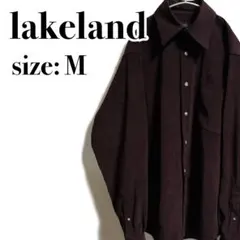 lakeland フェイクスウェード スエード シャツ ヴィンテージ 海外古着