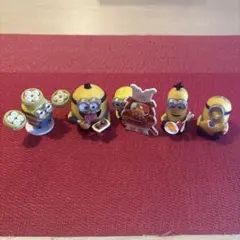 ミニオン ガチャガチャフィギュア 5体セット