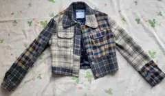 MOSCHINO チェック柄ジャケット