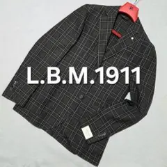 売切最終価格♂新品・テーラードジャケット【L.B.M.1911 】グレー　綿麻のサムネイル
