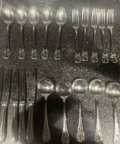 【高級・未使用品】ディオール カトラリーセット 20本 セット スプーン Christian Dior (クリスチャン ディオール) カトラリーセット 未