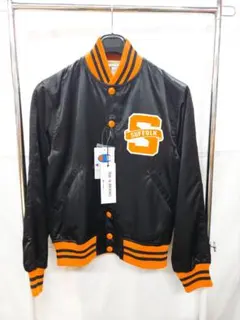 新品 Champion サテンジャケット ボタン スタジャン ボタスタ 25SS 新品 Champion サテンジャケット ボタン スタジャン ボタスタ 25SS