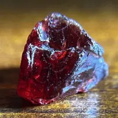 照り強 宝石質 ガーネット クリスタル 4.2ct 宝石 原石 タンザニア産