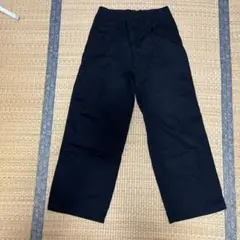 無印良品　ワイドパンツ　丈長め