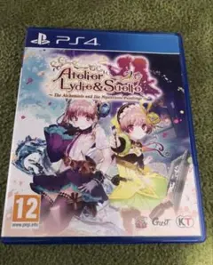 PS4 欧州版 リディー&スールのアトリエ 不思議な絵画の錬金術士 EU