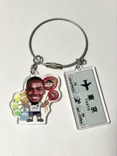 ヴィッセル神戸　パトリッキ　マッチデーワイヤーキーホルダー　東京ヴェルディ戦