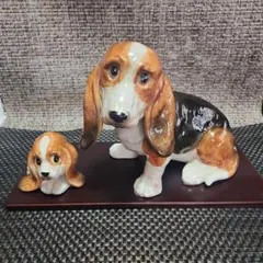 バセットハウンド　犬　置物　ベルアートコレクション　セットインテリア 2026年最新】バセットハウンド 置物の人気アイテム - メルカリ