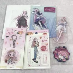 巡音ルカ 一番くじ 百均 コラボ アクリルスタンド ラバーアクリルキーホルダー