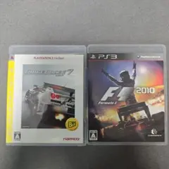 【箱と取説付】PS3ソフト2本セット【Ridge Racer7、F1 2010】