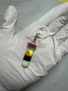 医療 看護師 採血スピッツ キーホルダー 採血管 5 レジン