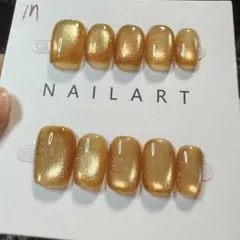 【セツ】マグネット　ネイルチップ　付け爪(4372)