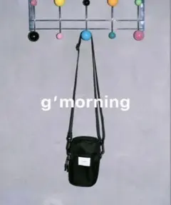 g'morning ripstop nylon sacoche BLACK - メルカリ