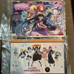 ゾンビランドサガゆめぎんがパラダイス　クリアファイル　2枚セット