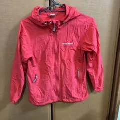 mont-bell キッズジャケット 130 レッド