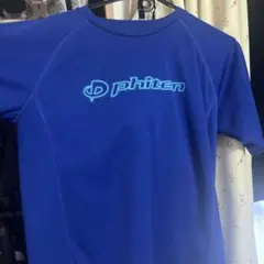 phiten ファイテン スポーツTシャツ ブルー