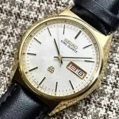 ゴロウマル様【稼働】SEIKOセイコー キングクォーツ 時計 4821-8000