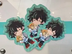 緑谷出久 デク　ヒロアカ　gigo ステッカー 3枚セット
