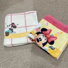 新品未使用　ミニーマウス＆ミッキー タオルセット　2枚セット