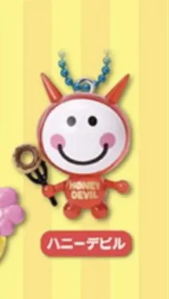 ANGEL BLUE とうめいマスコット　ハニーデビル