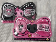 マイメロ クロミ happyくじ 缶バッジセット