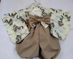 ハンドメイド❣️　ベビー袴　男の子袴 80サイズ