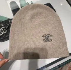 CHANEL 　ビーニー　ニット帽