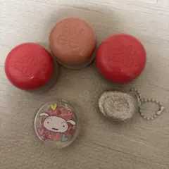 fwee クリームチーク 3個セットと ノベルティグリッターハイライト