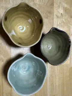 美濃焼 庫山窯 小鉢 3点セット