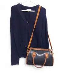 オールドコーチ　USA製　2way　ボストンバッグ　中サイズ　グラブタンレザー