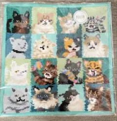 フェイラー　FEILER ルック　マイ　キャット　ハンカチ　新品未使用