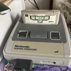 Nintendo スーパーファミコン 本体とゲームカートリッジ4本セット