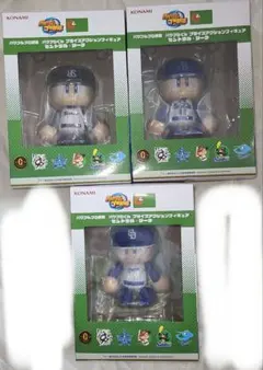 パワフルプロ野球パワプロくん　セ・リーグ プライズフィギュア　3個セットです。