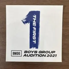 THE FIRST ロゴステッカー 1枚 BE:FIRST BMSG