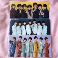 【未開封】なにわ男子 チケットファイル3枚セット