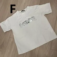 GORGE 白Tシャツ　シルバーロゴ