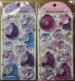 【正規品】サンリオ ウォーターインシール 2枚セット クロミ マイメロディ 水入