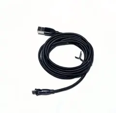 Micro USB ケーブル Ｌ字型 ブラック